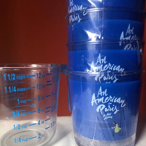 ❤️NWT An American in Paris Plastic Cup Set of Six - Picture 6 of 6